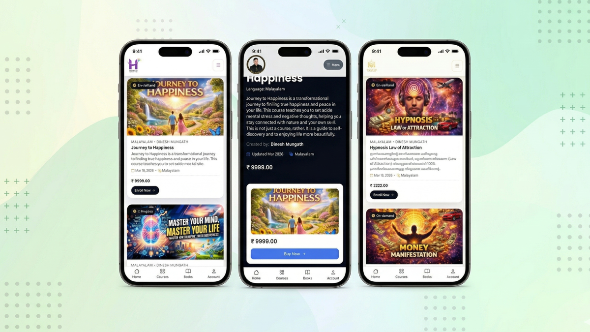 Case Study: Dinesh Mungath — LMS & Digital Course Platform with Mobile App