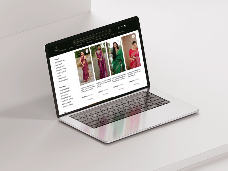 Fairytale by Jewel — Saree E-commerce