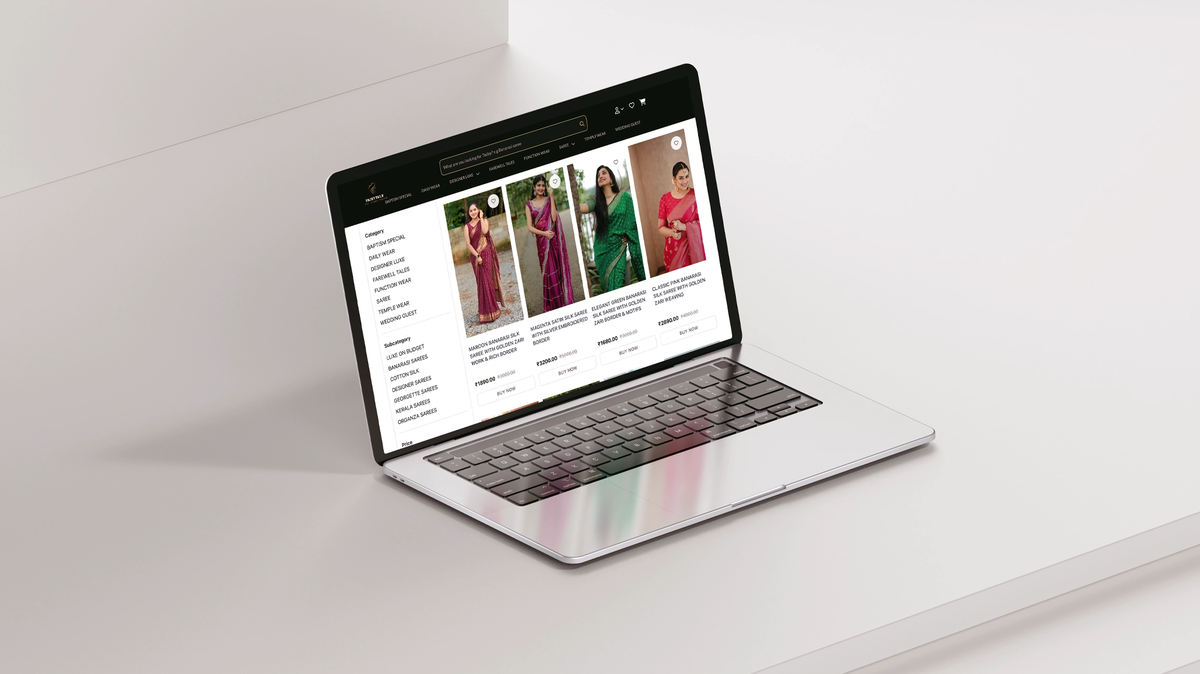 Fairytale by Jewel — Saree E-commerce