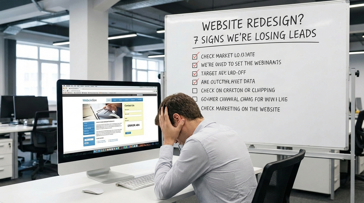 When Should You Redesign Your Website? 7 Signs Your Business Is Losing Leads