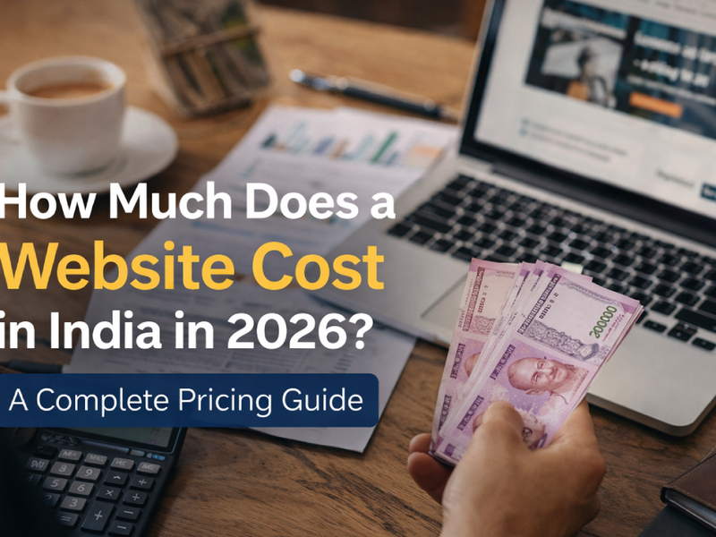 How Much Does a Website Cost in India in 2026? A Complete Pricing Guide
