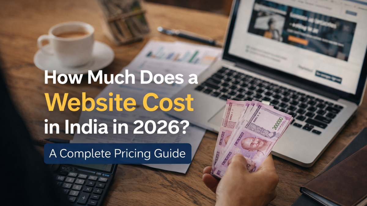 How Much Does a Website Cost in India in 2026? A Complete Pricing Guide
